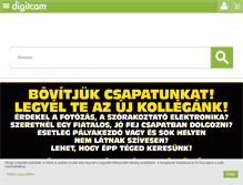 Tablet Screenshot of digitcam.hu